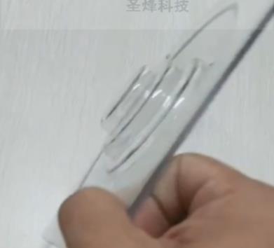 4MM厚PC板三级台阶成型